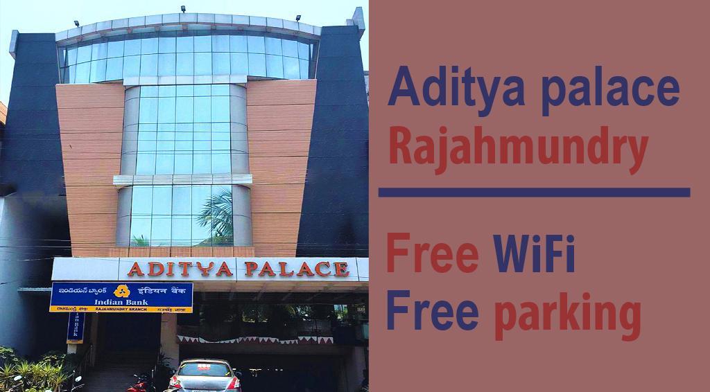Aditya Palace Hotel Rājahmundry Buitenkant foto